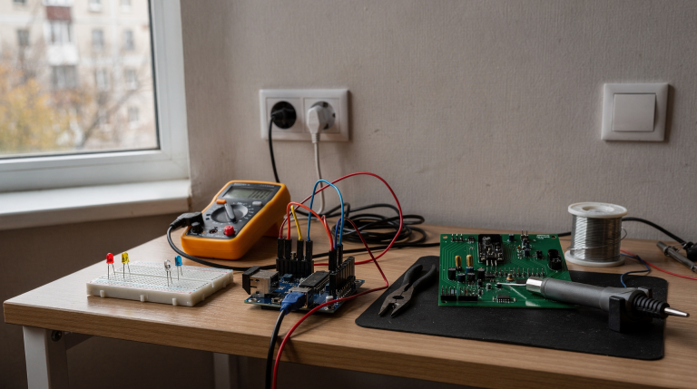Мои первые проекты по DIY‑электронике: эволюция домашней лаборатории